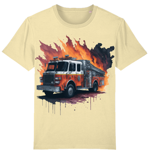 Firetruck Flames - Shirt