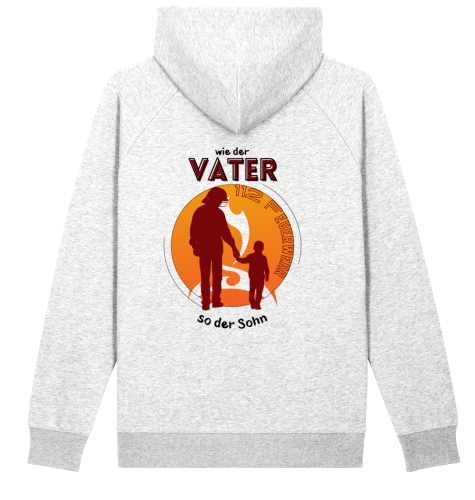 Wie der Vater so der Sohn - Bio Herren Hoodie