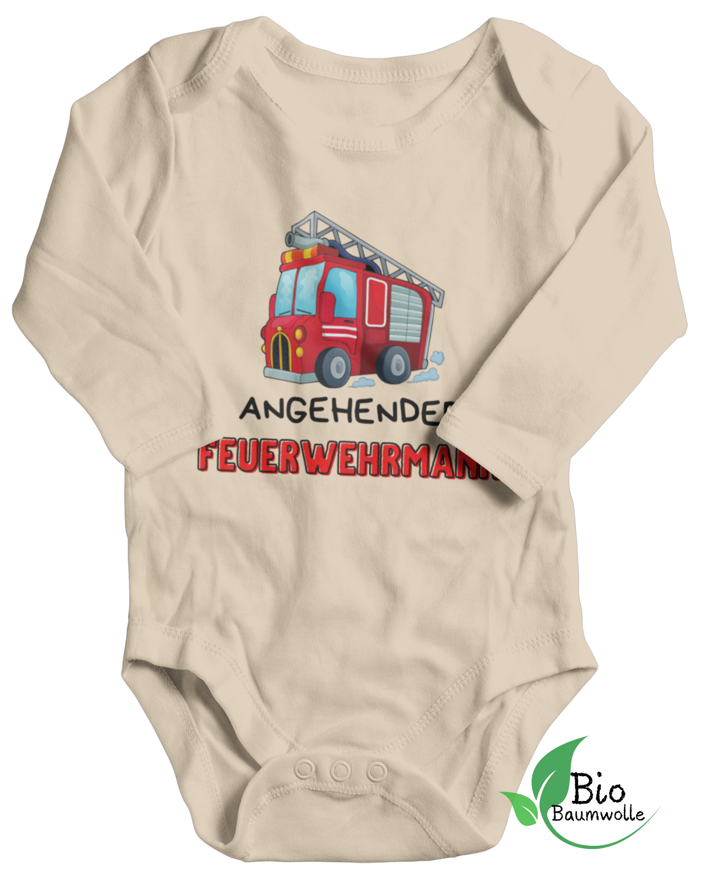 Angehender FWMann - Bio Langarm Body