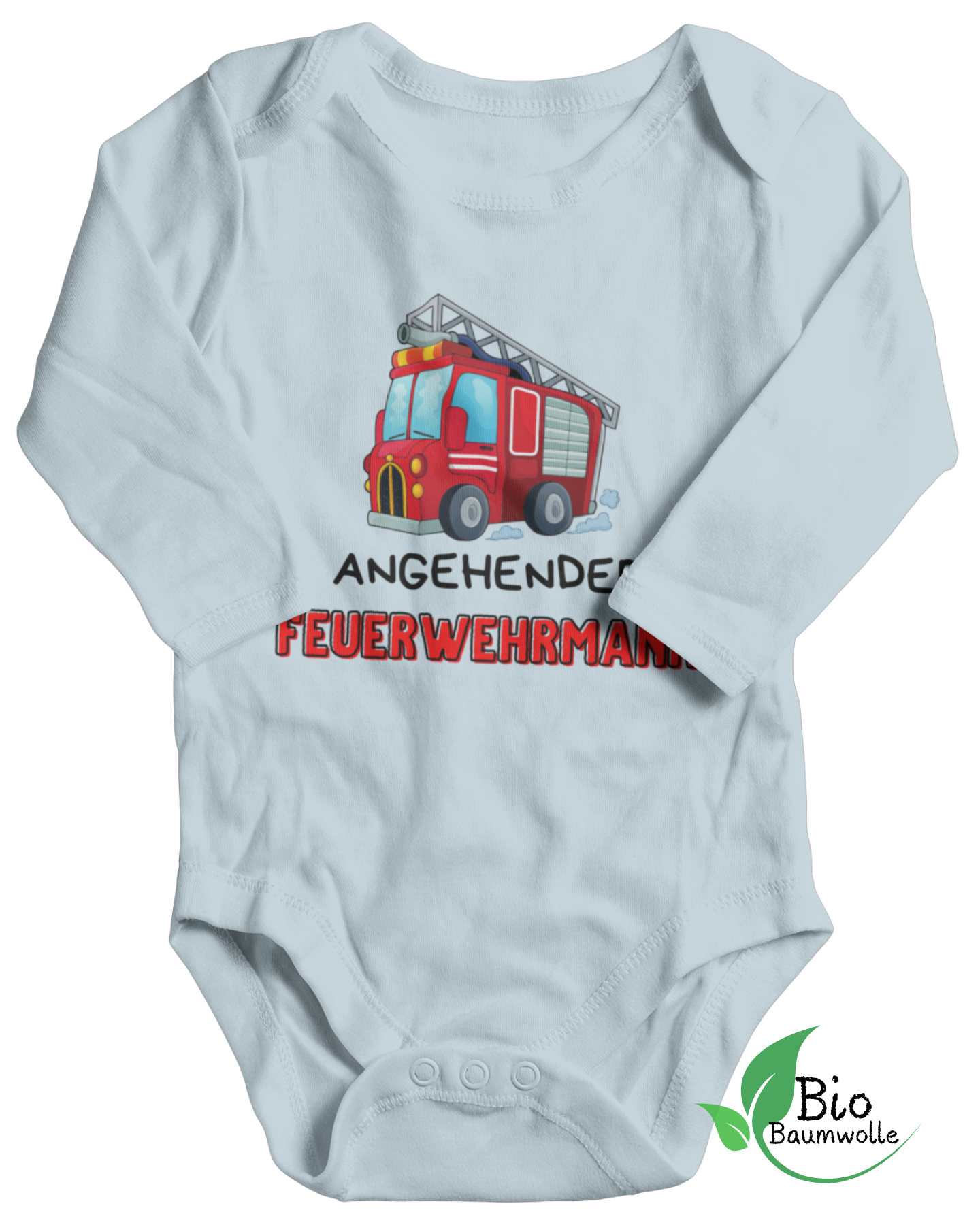 Angehender FWMann - Bio Langarm Body