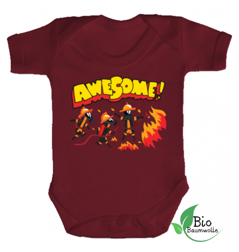Awesome ! - Bio Kurzarm Body