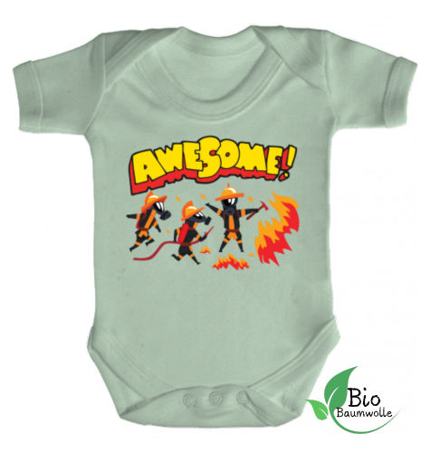Awesome ! - Bio Kurzarm Body