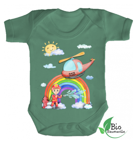 FW Regenbogen - Bio Kurzarm Body