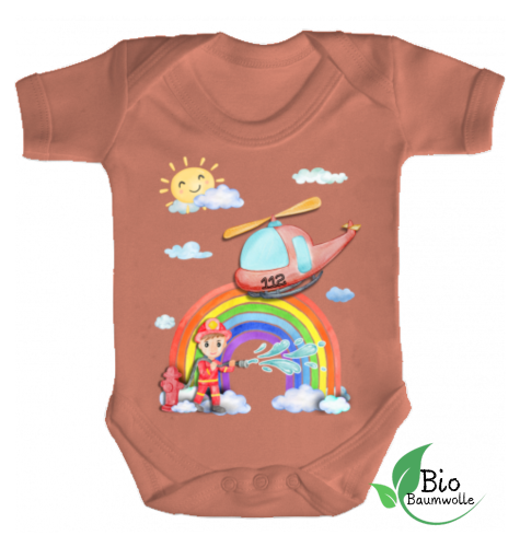 FW Regenbogen - Bio Kurzarm Body