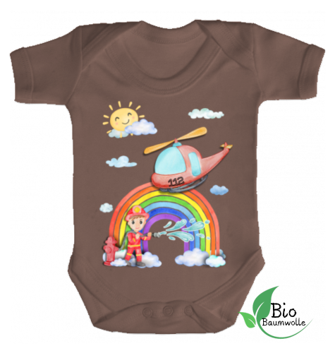 FW Regenbogen - Bio Kurzarm Body