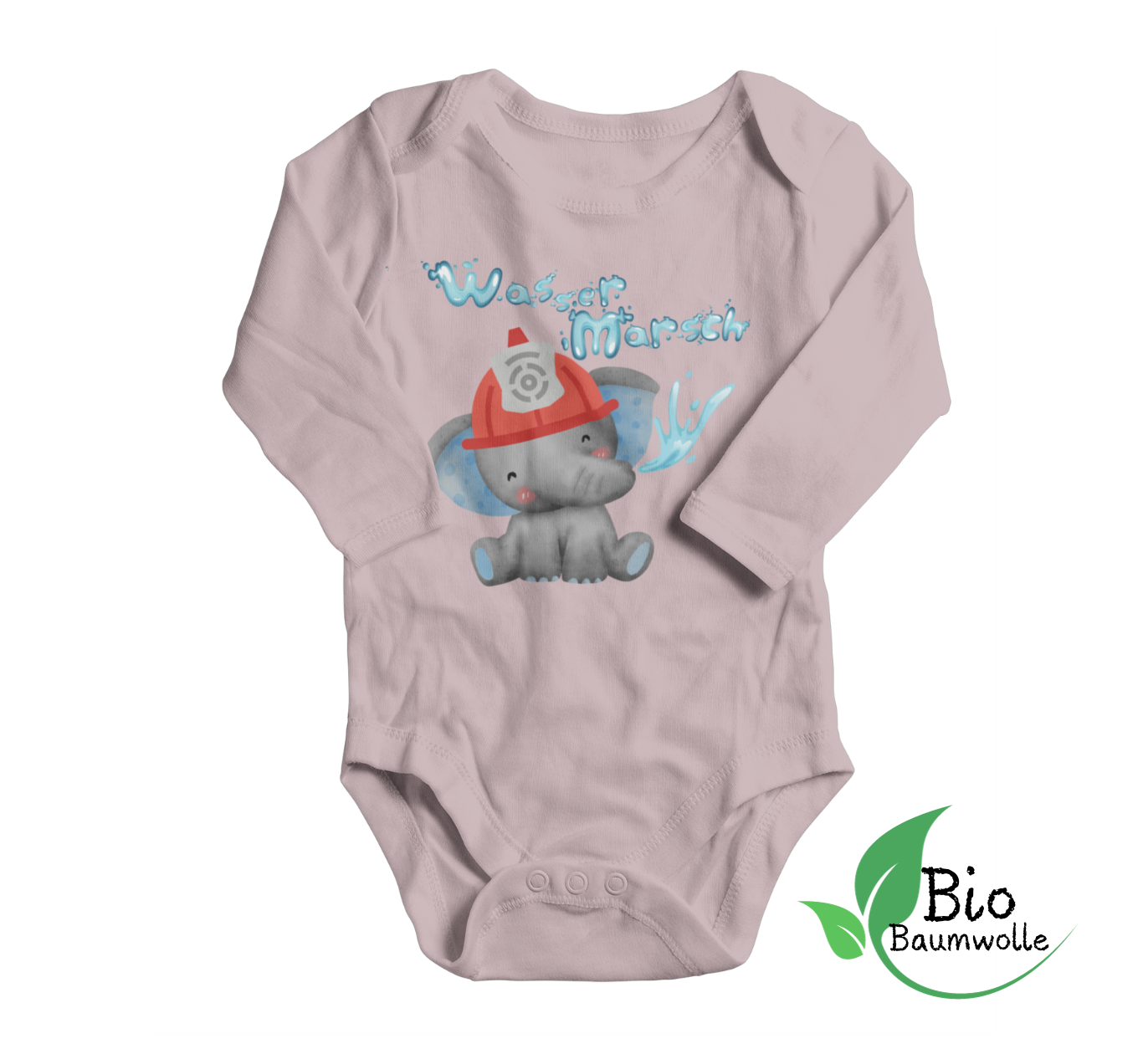 Wasser marsch - Bio Langarm Body