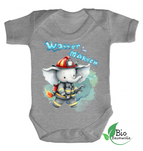 Wasser Marsch 2.0 - Bio Kurzarm Body