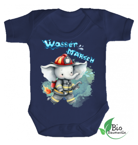 Wasser Marsch 2.0 - Bio Kurzarm Body