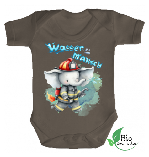 Wasser Marsch 2.0 - Bio Kurzarm Body
