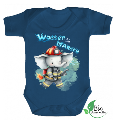 Wasser Marsch 2.0 - Bio Kurzarm Body