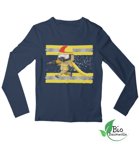 Feuerwehrmann - Bio Langarm Shirt