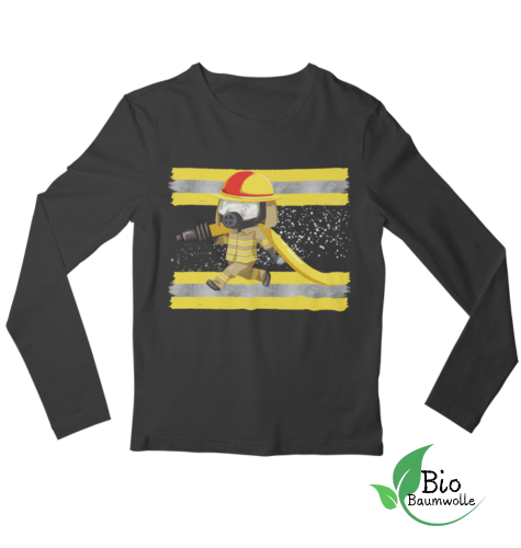 Feuerwehrmann - Bio Langarm Shirt