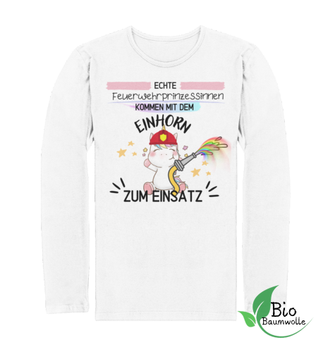 FW Einhorn - Bio Longsleeve Shirt