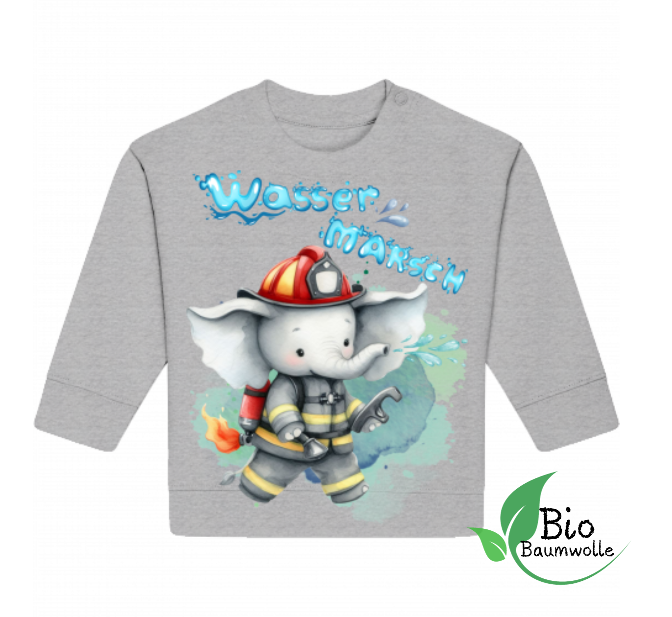 Wasser Marsch 2.0 - Bio Sweatshirt