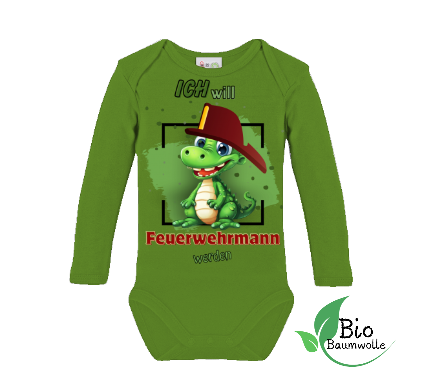 Ich will - Bio Langarm Body