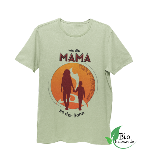 Wie die Mama so der Sohn - Bio Shirt