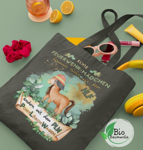 PonyLöschWagen - Bio Tasche