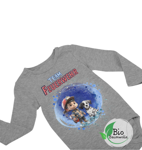 TeamFeuerwehr (♂) - Bio Langarm Body