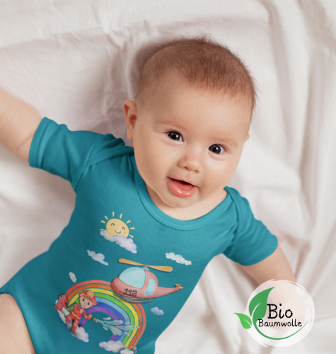 FW Regenbogen - Bio Kurzarm Body