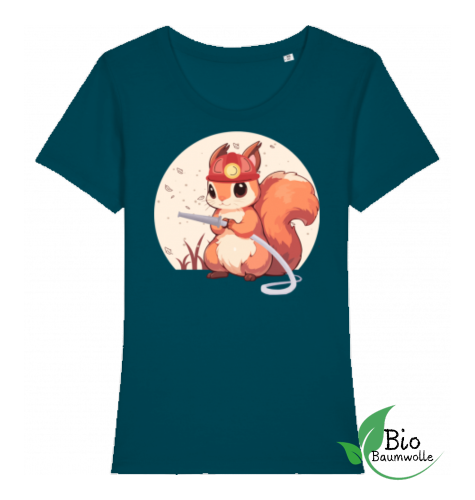 Löschhörnchen - Damen Bio Shirt