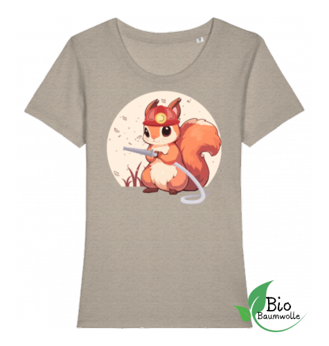 Löschhörnchen - Damen Bio Shirt