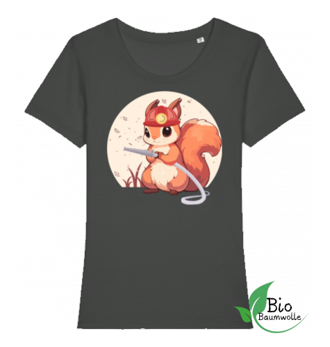 Löschhörnchen - Damen Bio Shirt