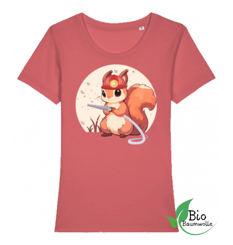 Löschhörnchen - Damen Bio Shirt