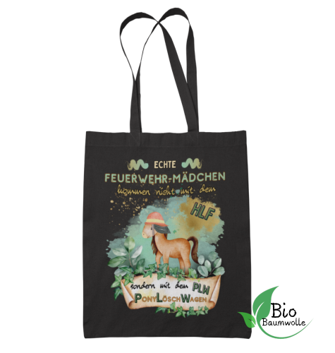 PonyLöschWagen - Bio Tasche