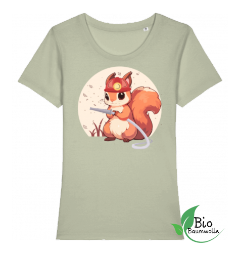 Löschhörnchen - Damen Bio Shirt
