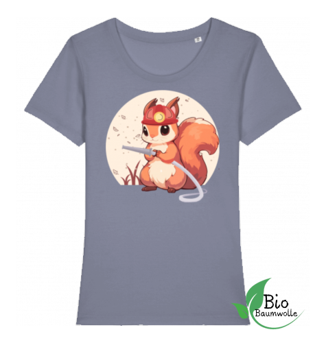 Löschhörnchen - Damen Bio Shirt
