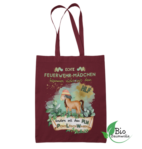 PonyLöschWagen - Bio Tasche