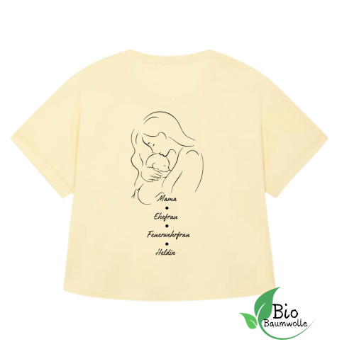 Mama - Damen Oversized Shirt