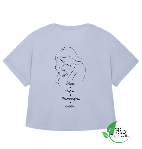 Mama - Damen Oversized Shirt