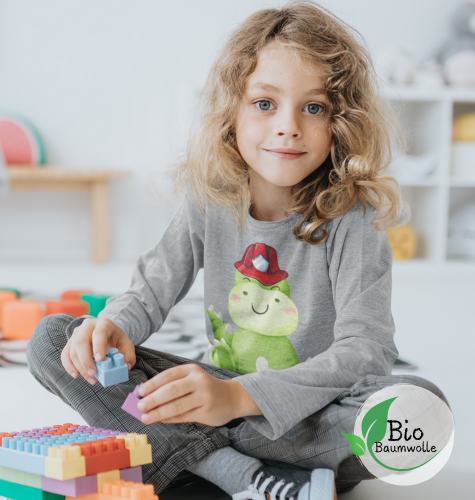 Dino FW - Bio Langarm Shirt