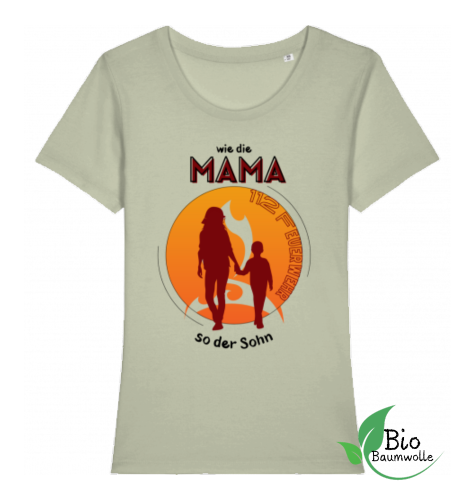 Wie die Mama so der Sohn - Damen Bio Shirt
