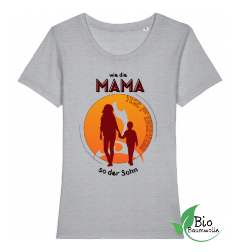 Wie die Mama so der Sohn - Damen Bio Shirt