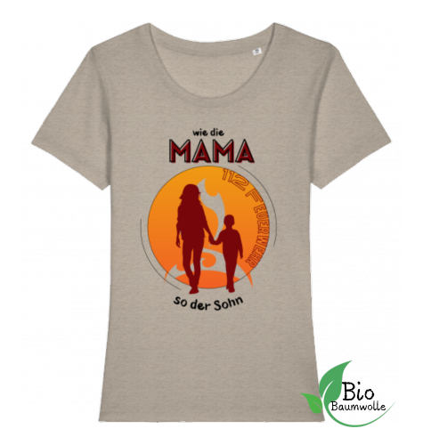 Wie die Mama so der Sohn - Damen Bio Shirt