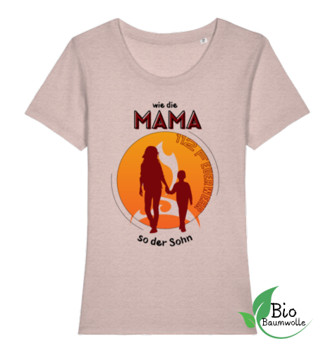 Wie die Mama so der Sohn - Damen Bio Shirt
