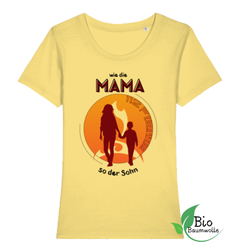 Wie die Mama so der Sohn - Damen Bio Shirt