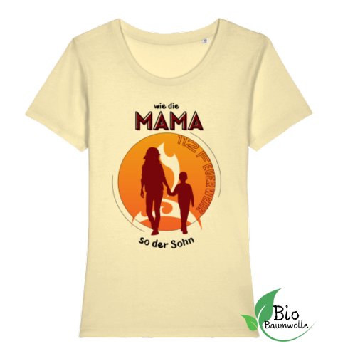 Wie die Mama so der Sohn - Damen Bio Shirt