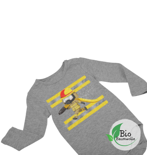 Feuerwehrmann - Bio Langarm Body