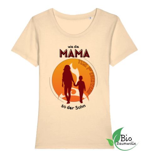 Wie die Mama so der Sohn - Damen Bio Shirt