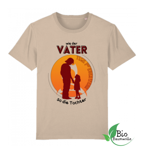 Wie der Vater so die Tochter - Herren Bio Shirt