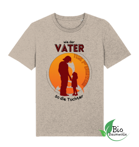 Wie der Vater so die Tochter - Herren Bio Shirt