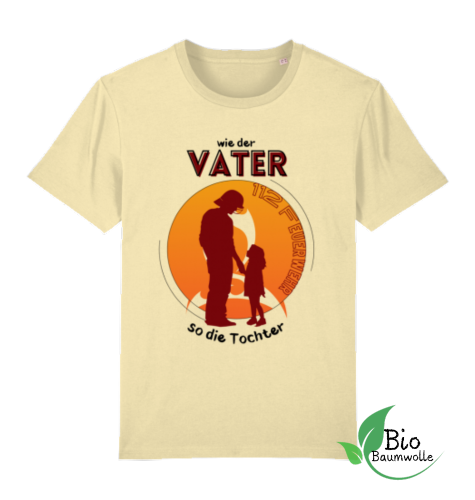Wie der Vater so die Tochter - Herren Bio Shirt
