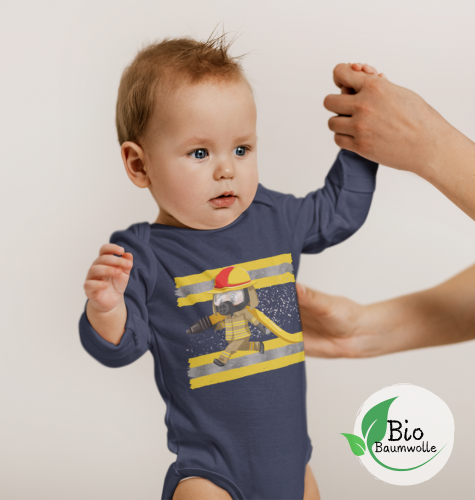 Feuerwehrmann - Bio Langarm Body