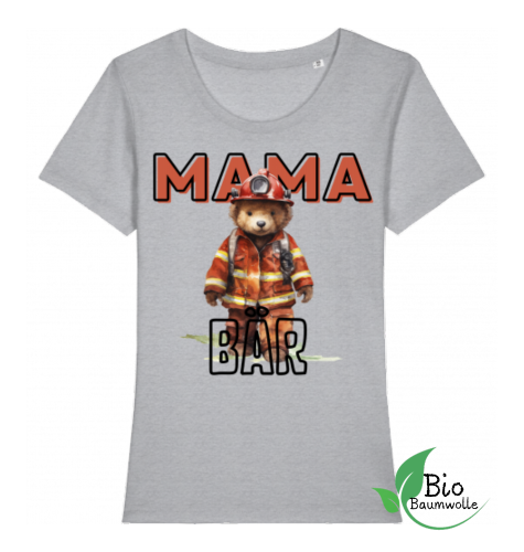 Mama Bär - Damen Bio Shirt
