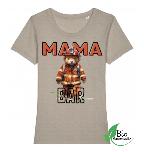 Mama Bär - Damen Bio Shirt