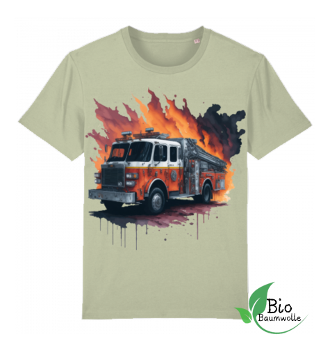 Firetruck Flames - Shirt