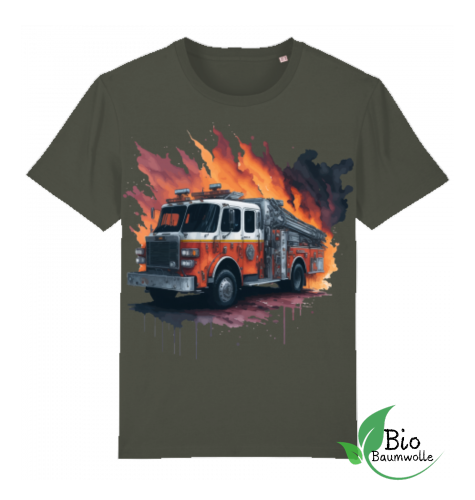 Firetruck Flames - Shirt